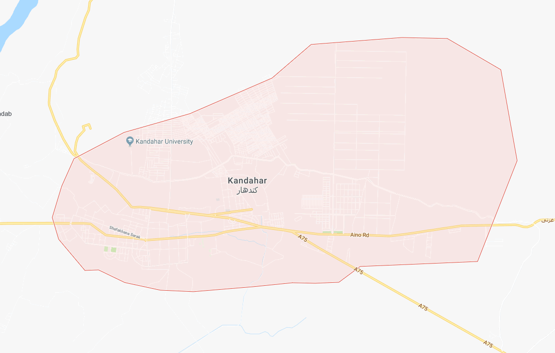 Kandahar map